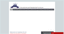 Desktop Screenshot of castles-uk.net